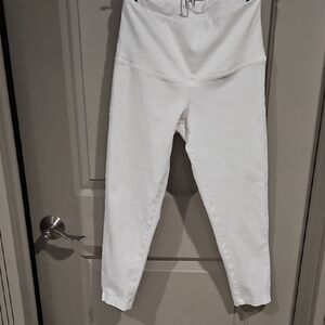 French Laundry White Cotton Blend Garment